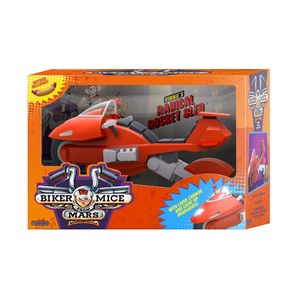 Zdjęcie produktu Biker Mice From Mars Pojazd Vinnie's Radical Rocket Sled 25 cm