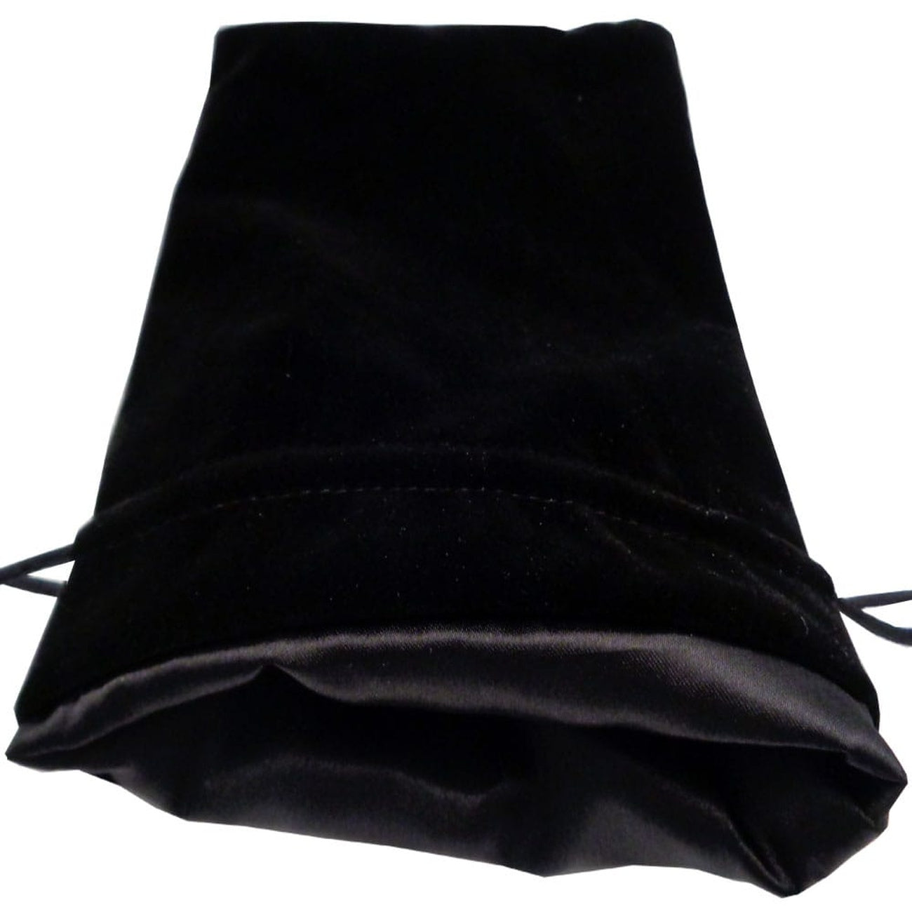 Zdjęcie produktu FanRoll Dice Bag Velvet Black with Black Satin Large
