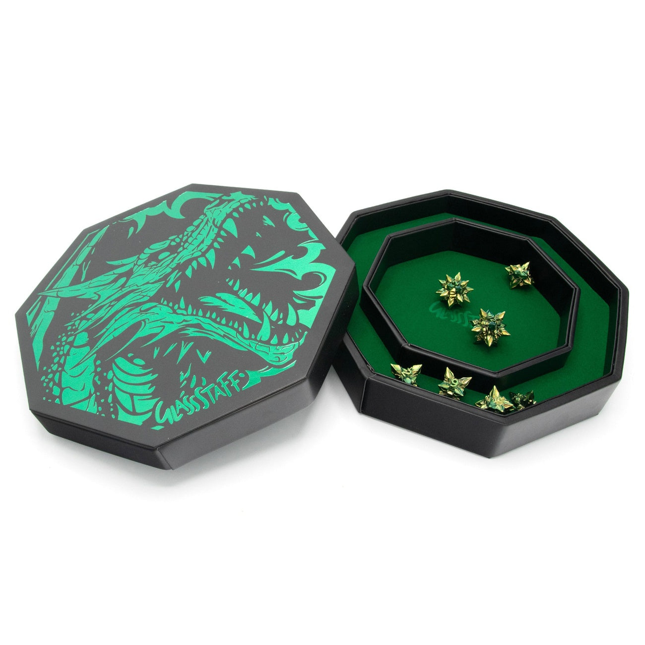 Zdjęcie produktu CritStones Arena Taca na Kości Green Dragon