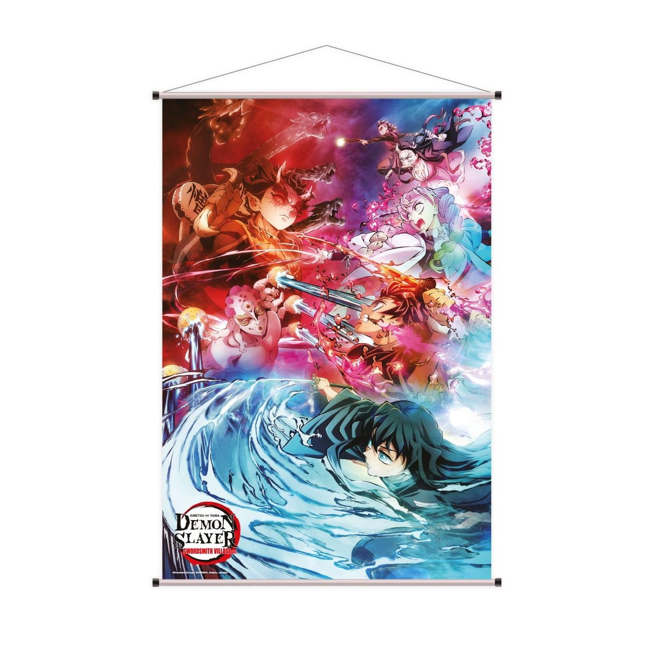 Zdjęcie produktu Demon Slayer Zwój na ścianę Swordsmith Village Arc Ver. B 60 x 90 cm