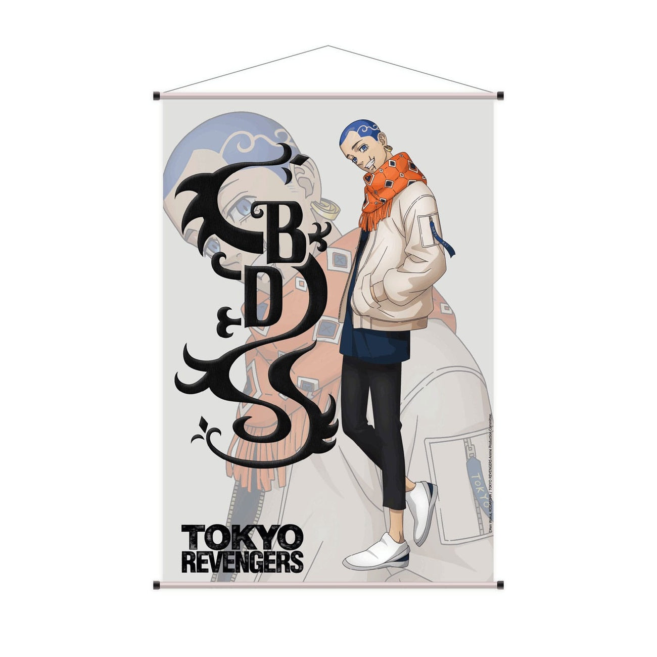 Zdjęcie produktu Tokyo Revengers Zawieszka ścienna Hakkai 60 x 90 cm