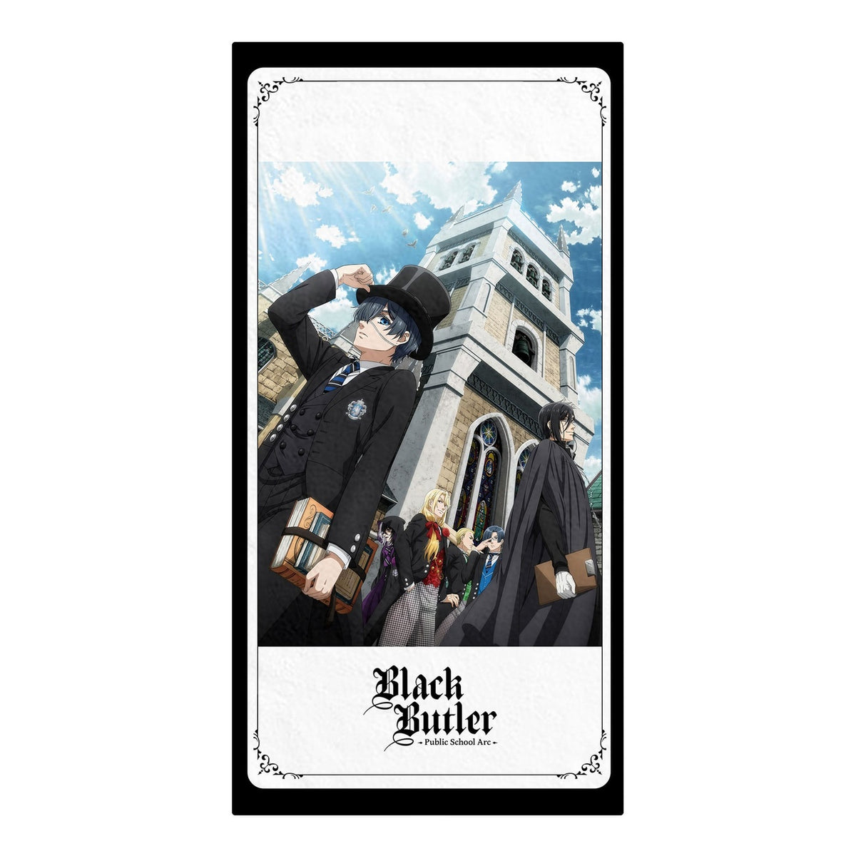 Zdjęcie produktu Black Butler: Public School Arc Ręcznik Ciel & Sebastian 150 x 75 cm
