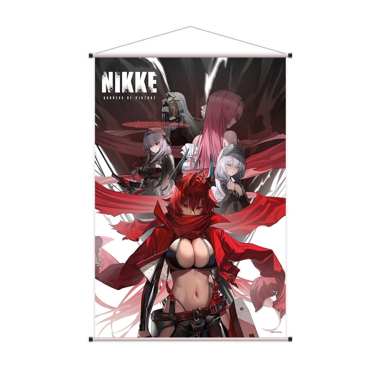 Product image Goddess of Victory: Nikke Wall Scroll Red Hood, Snow White, Scarlet, Dorothy & Rapunzel 60 x 90 cm