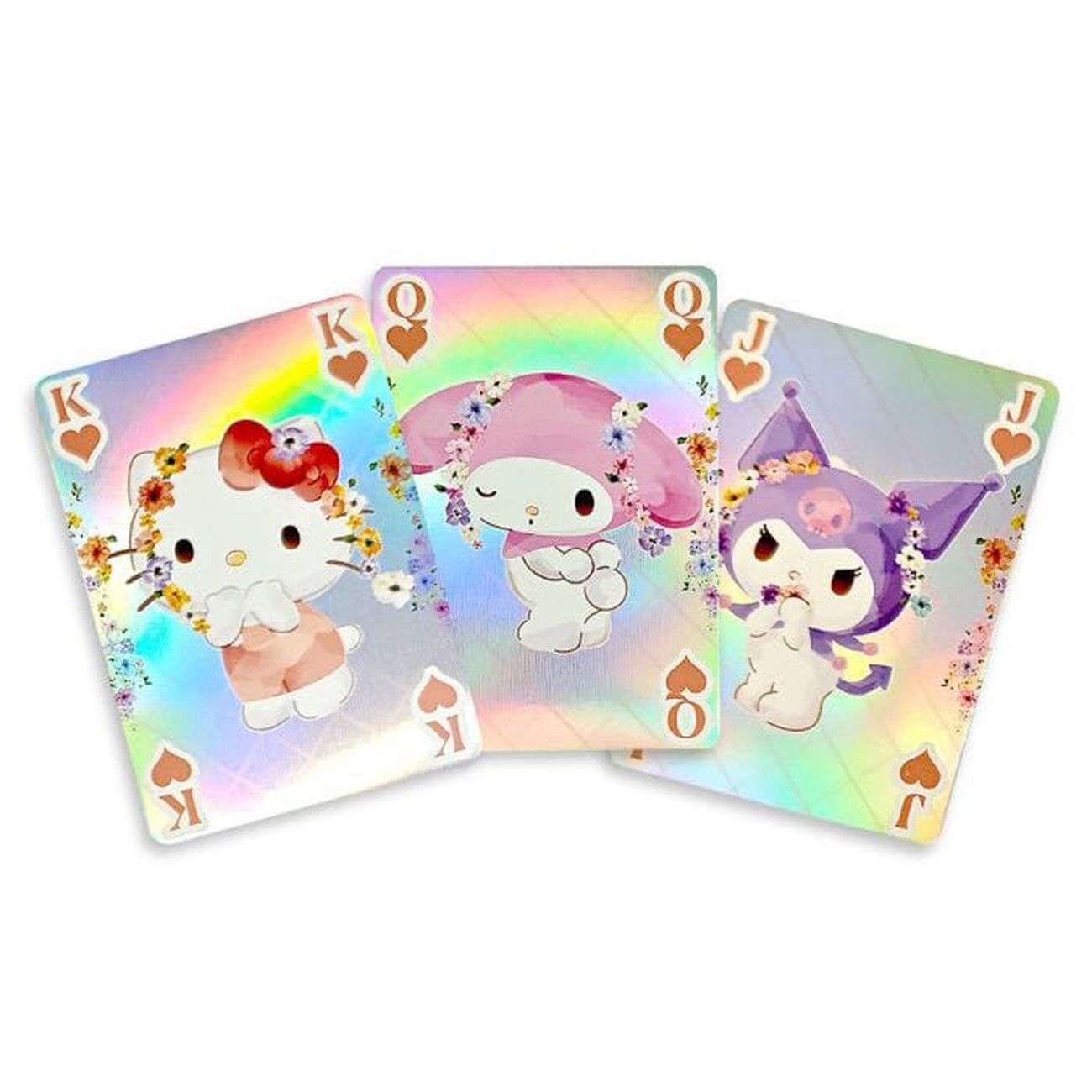 Zdjęcie produktu Karty do gry Sanrio Hello Kitty & Friends Holographic