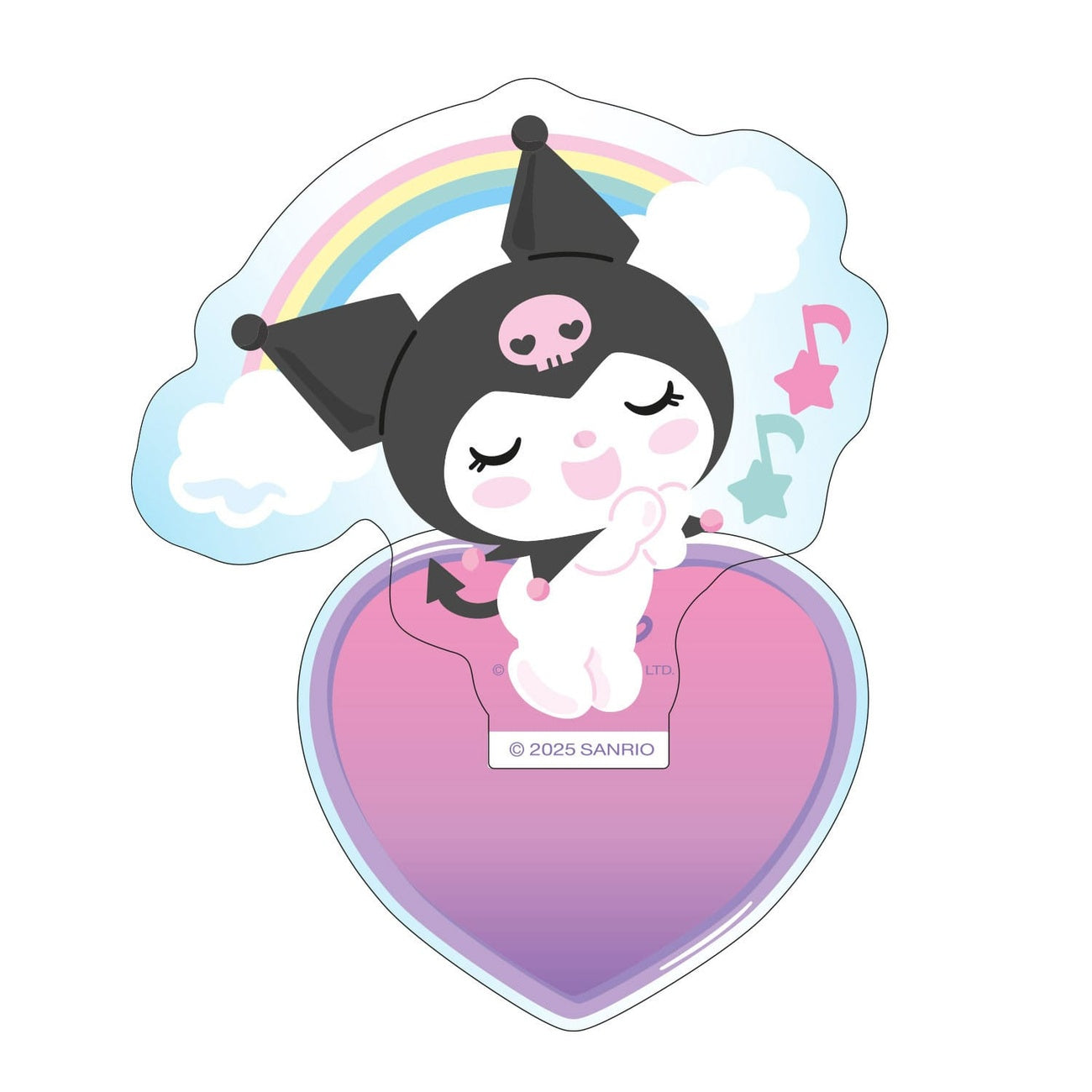 Zdjęcie produktu Sanrio Akrylowy stojak Kuromi My Dream Holographic 6 cm