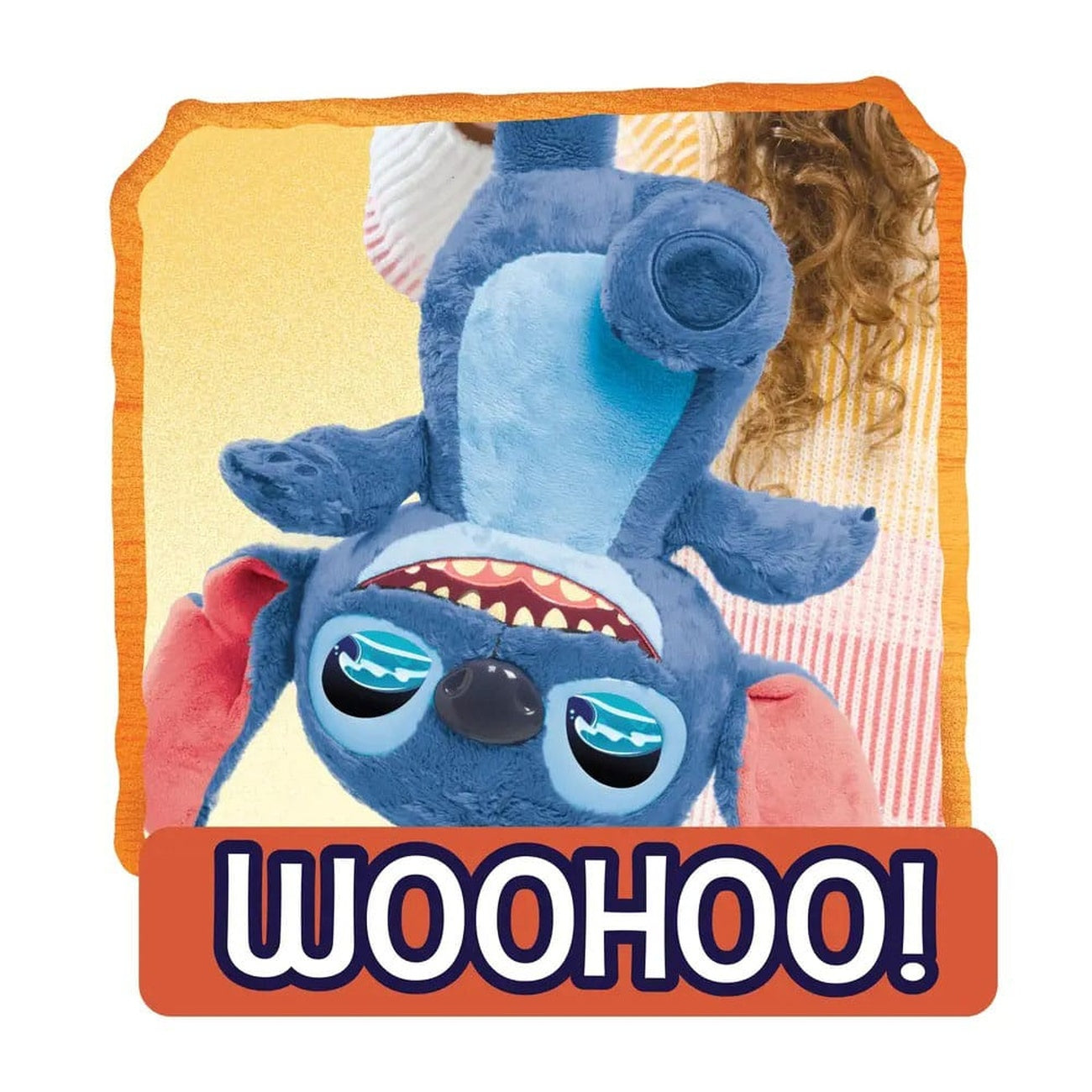 Product image Lilo & Stitch plush figure with LCD special effects and sounds The Many Mood Stitch 36 cm