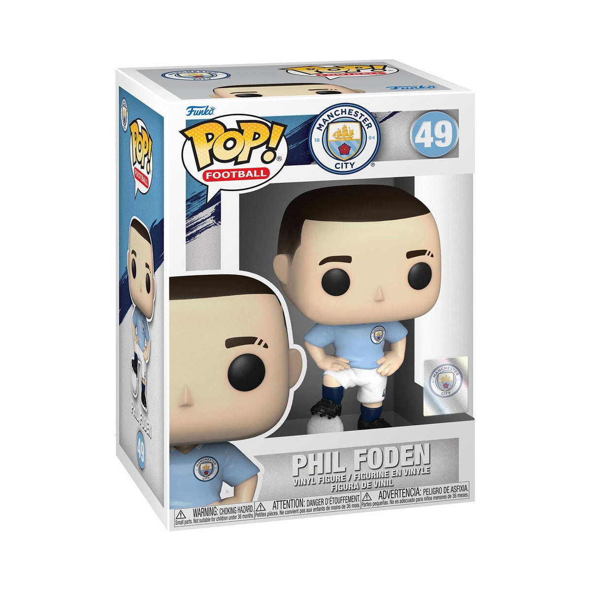 Zdjęcie produktu Manchester City F.C. POP! Football winylowa figurka Phil Foden 9 cm