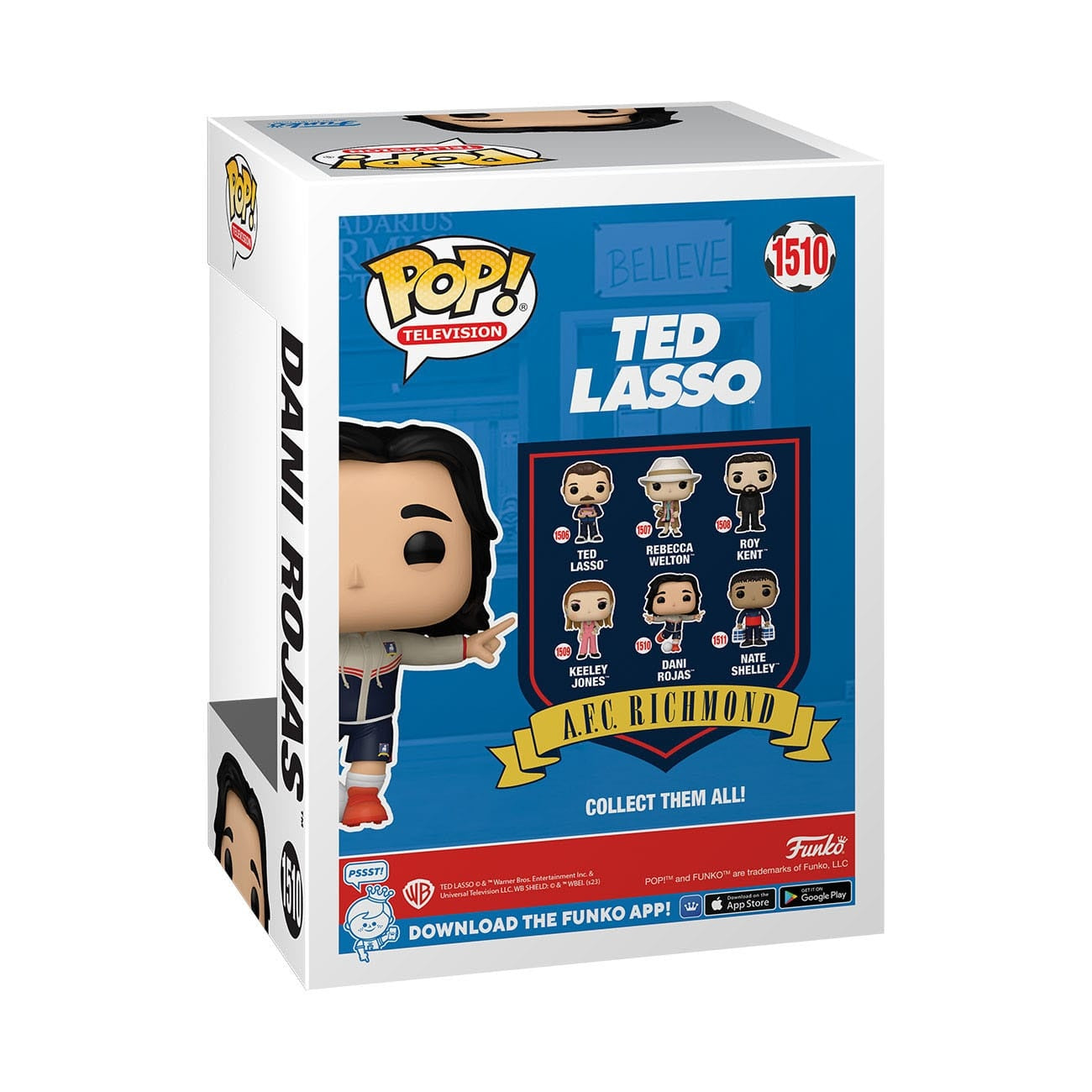 Zdjęcie produktu Ted Lasso Figurka POP! TV Winylowa Dani Rojas 9 cm