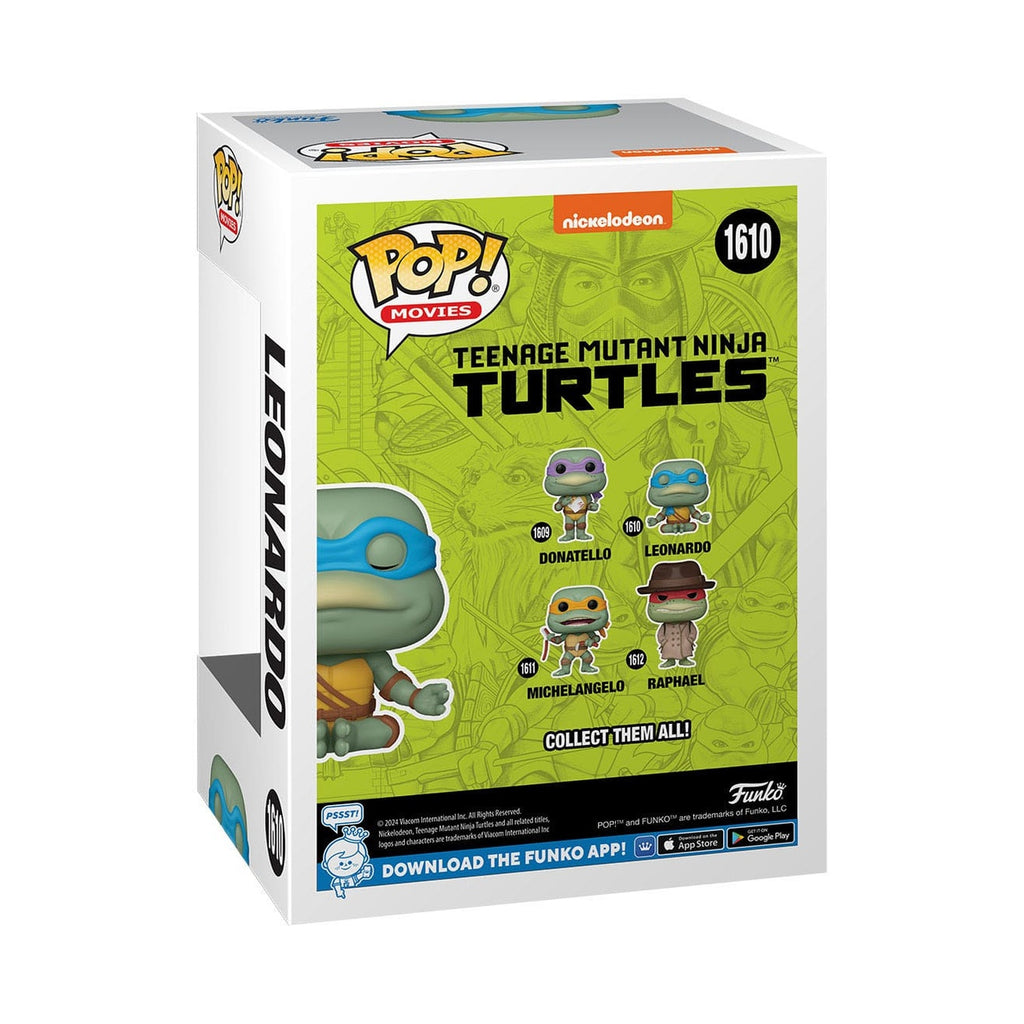 Zdjęcie produktu Teenage Mutant Ninja Turtles POP! Movies figurka winylowa Leonardo (Meditating) 9 cm