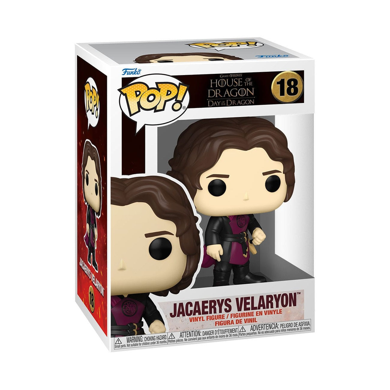 Zdjęcie produktu House of the Dragon POP! TV figurka winylowa Jarcarys Valaryon 9 cm