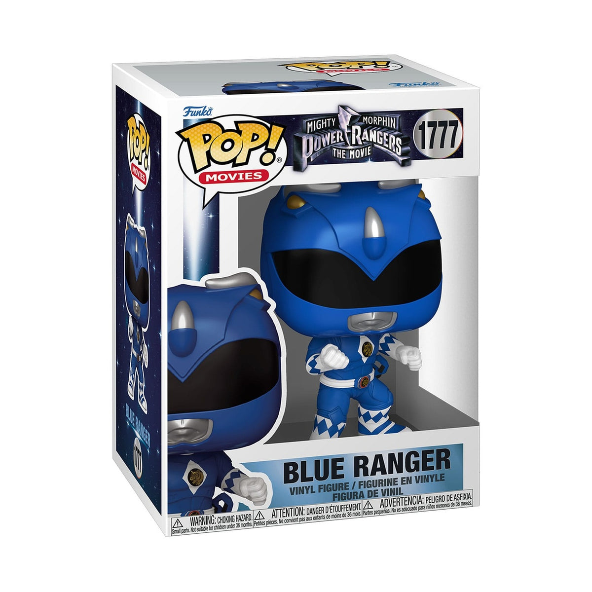 Zdjęcie produktu Power Rangers – Film figurka winylowa POP! Movies Blue Ranger 9 cm