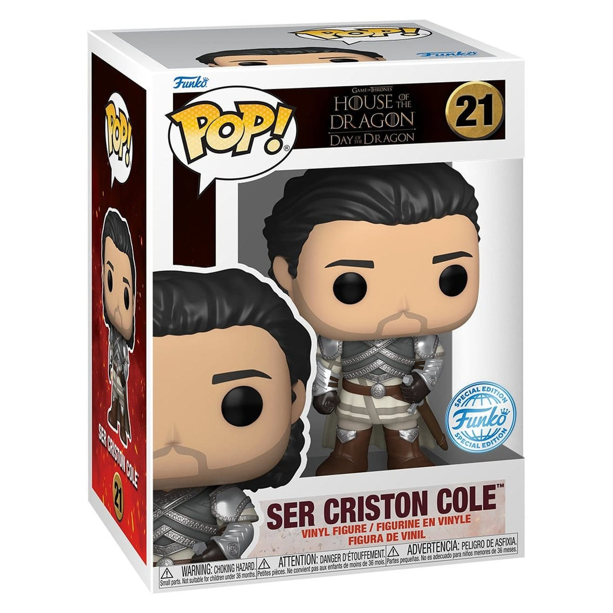 Zdjęcie produktu House of the Dragon Figurka POP! Vinyl Ser Criston Cole Exclusive Edition 9 cm