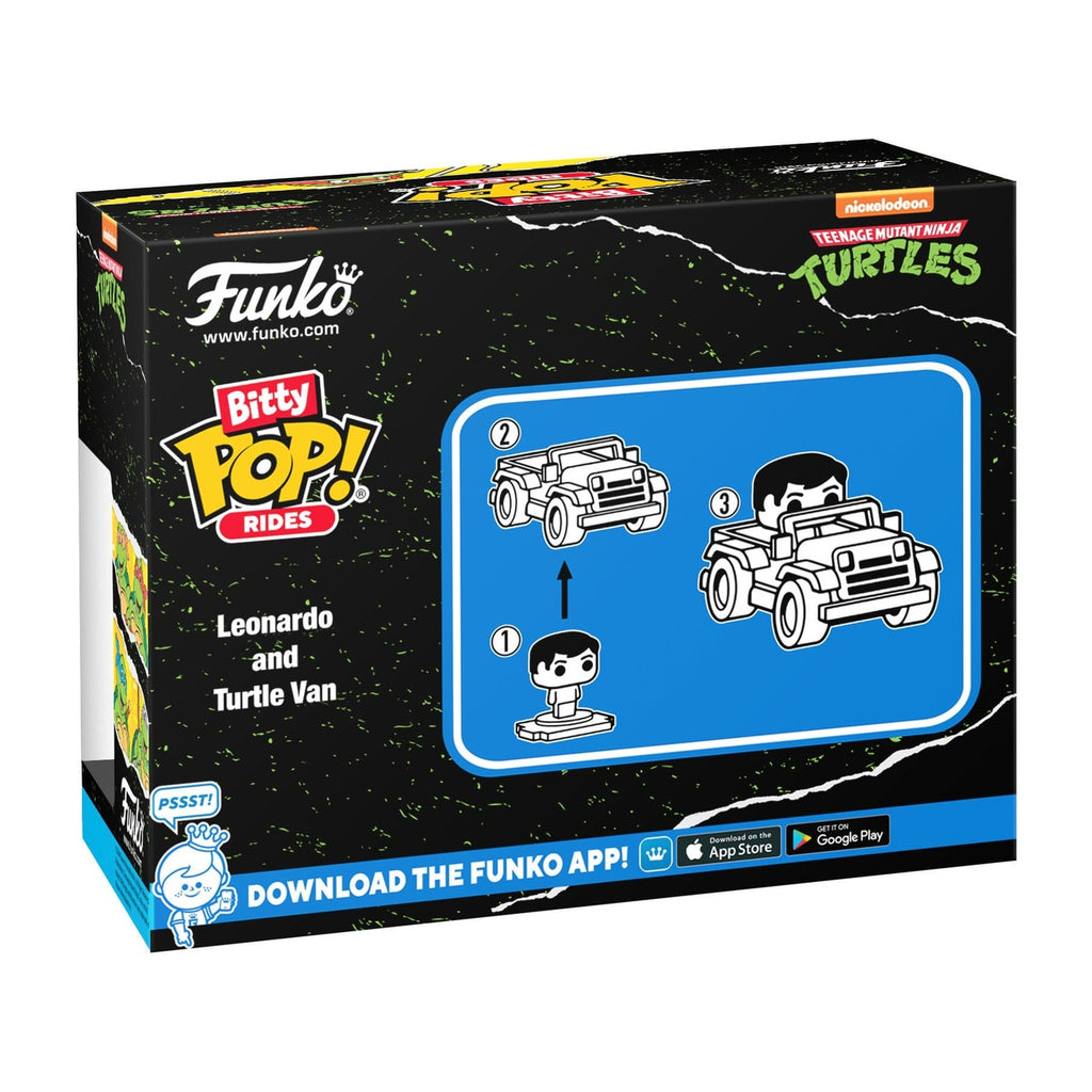 Product image Teenage Mutant Ninja Turtles POP! Rides Vinyl Figure Leonardo w/Van 2.5 cm