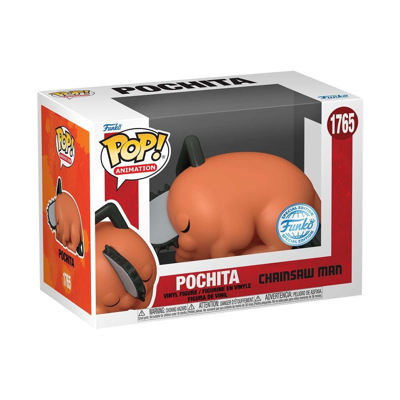 Zdjęcie produktu Chainsaw Man POP! Movies figurka winylowa Sleeping Pochita heo Exclusive 9 cm