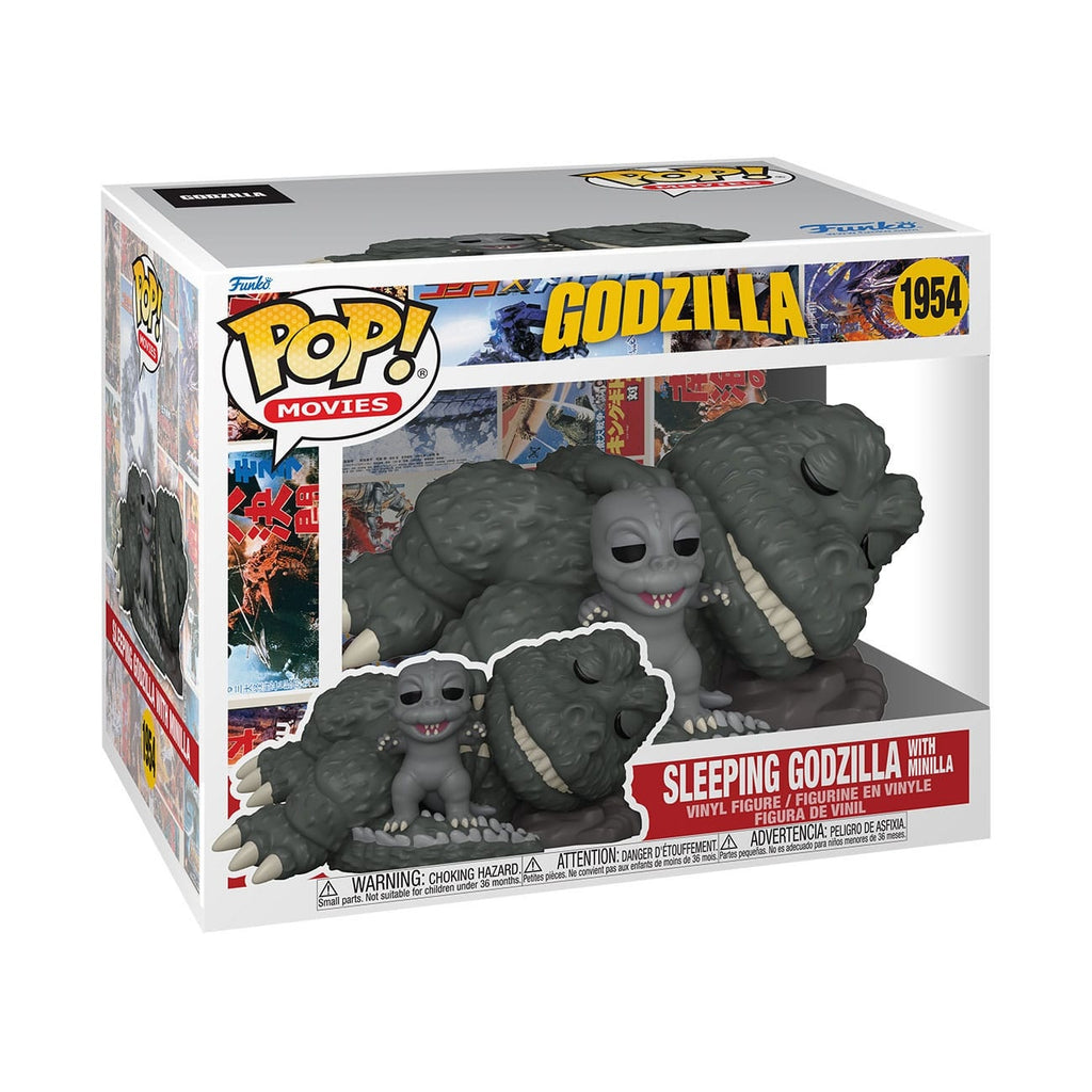 Zdjęcie produktu Godzilla Super Sized POP! Movies figurka winylowa Sleeping Godzilla with Minilla 15 cm