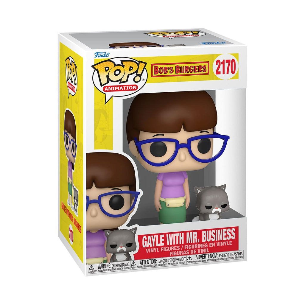 Zdjęcie produktu Bob's Burgers figurka TV POP! & Buddy winylowa Gayle with Mr. Business 9 cm