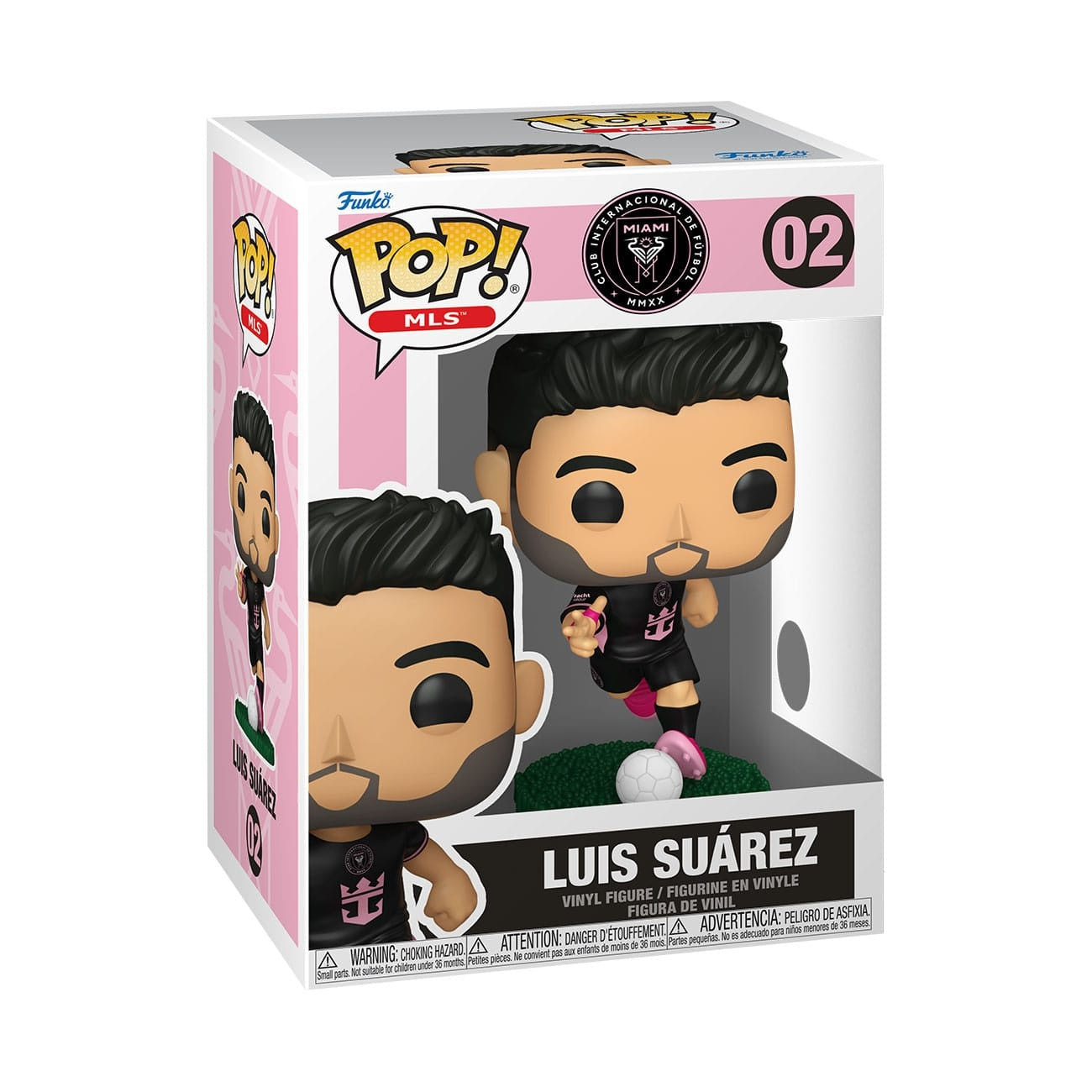 Zdjęcie produktu Figurka MLS POP! Sports Vinyl Inter Miami - Luis Suárez (wyjazdowa) 9 cm