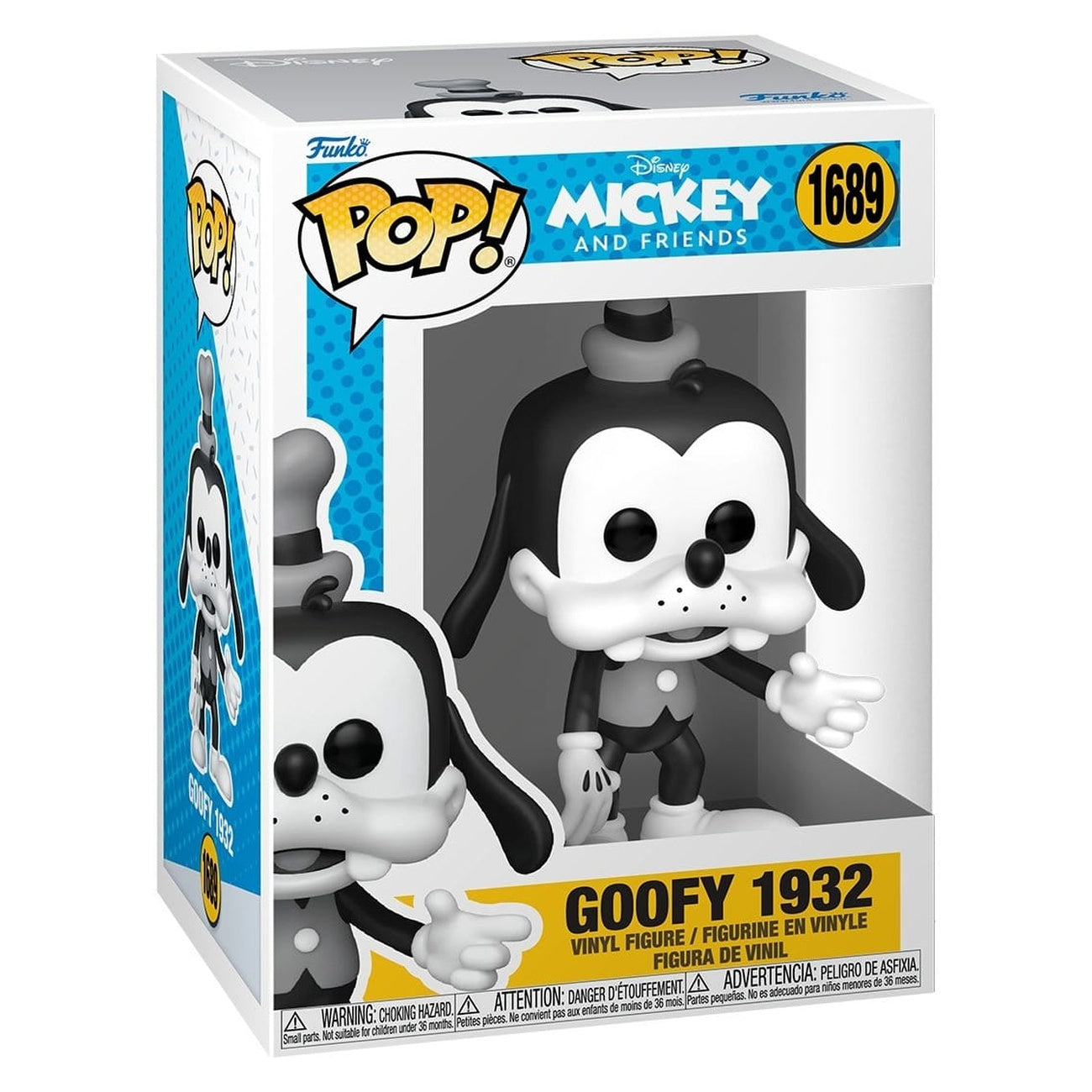 Product image Mickey and Friends POP! Vinyl Figure Goofy 1932 9 cm