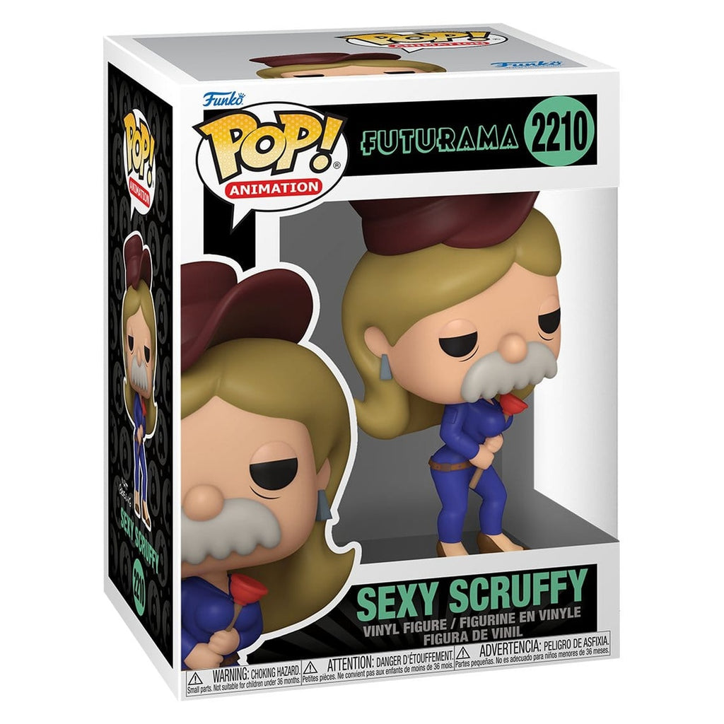 Zdjęcie produktu Futurama Pop! Animation figurka winylowa Sexy Scruffy 9 cm