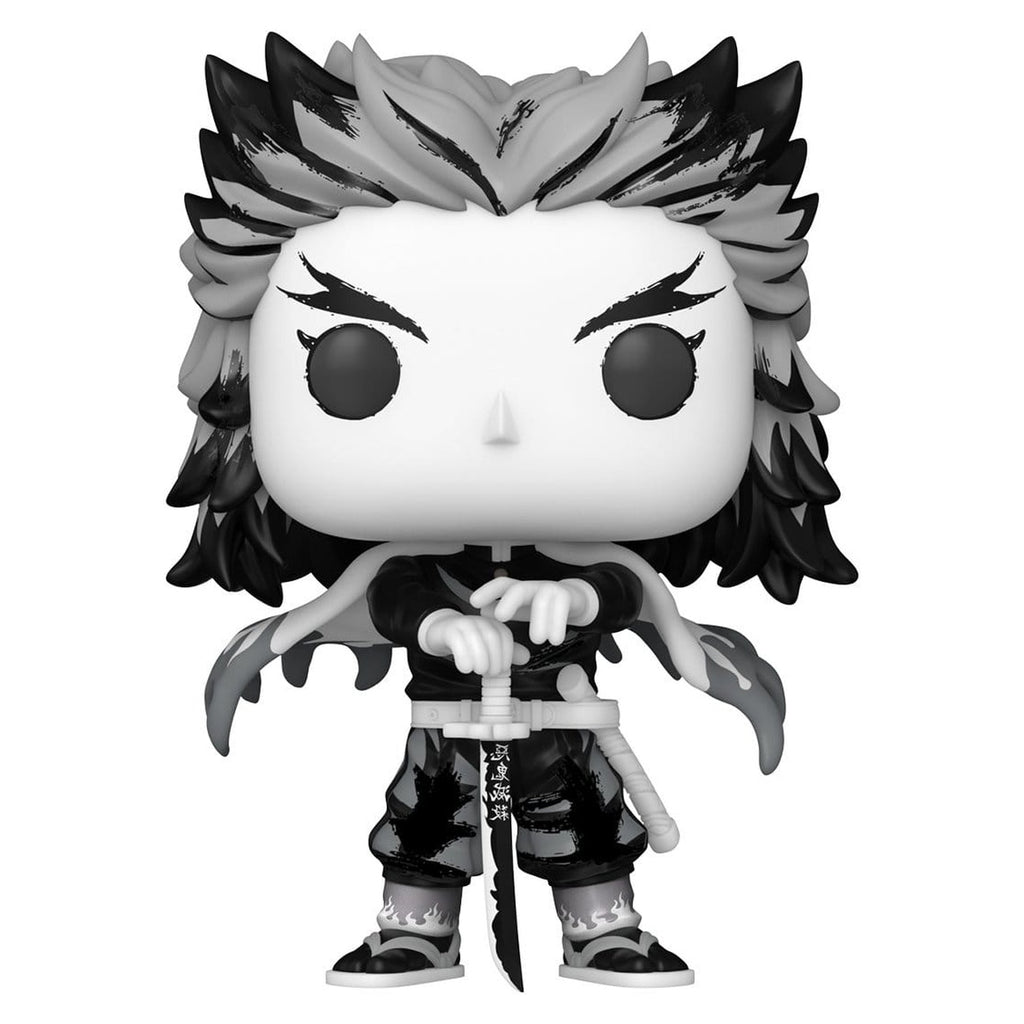 Zdjęcie produktu Demon Slayer: Kimetsu no Yaiba POP! Animation figurka winylowa Rengoku (Sumi-Ink) 9 cm