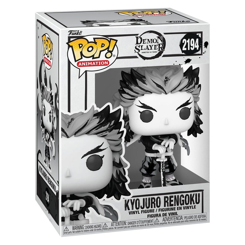 Zdjęcie produktu Demon Slayer: Kimetsu no Yaiba POP! Animation figurka winylowa Rengoku (Sumi-Ink) 9 cm