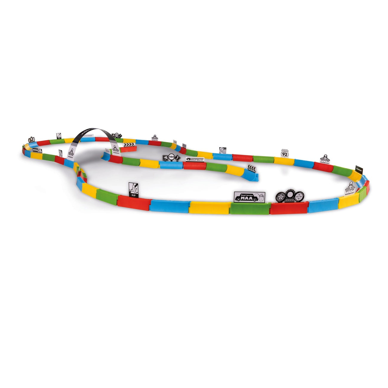 Zdjęcie produktu Super Mario Kart Auto RC zdalnie sterowane 1/43 2,4GHz Zestaw do wyścigów stołowych Mario
