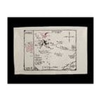 Product image The Hobbit Tea Towel Thorin's Map 72 cm