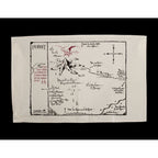 Product image The Hobbit Tea Towel Thorin's Map 72 cm