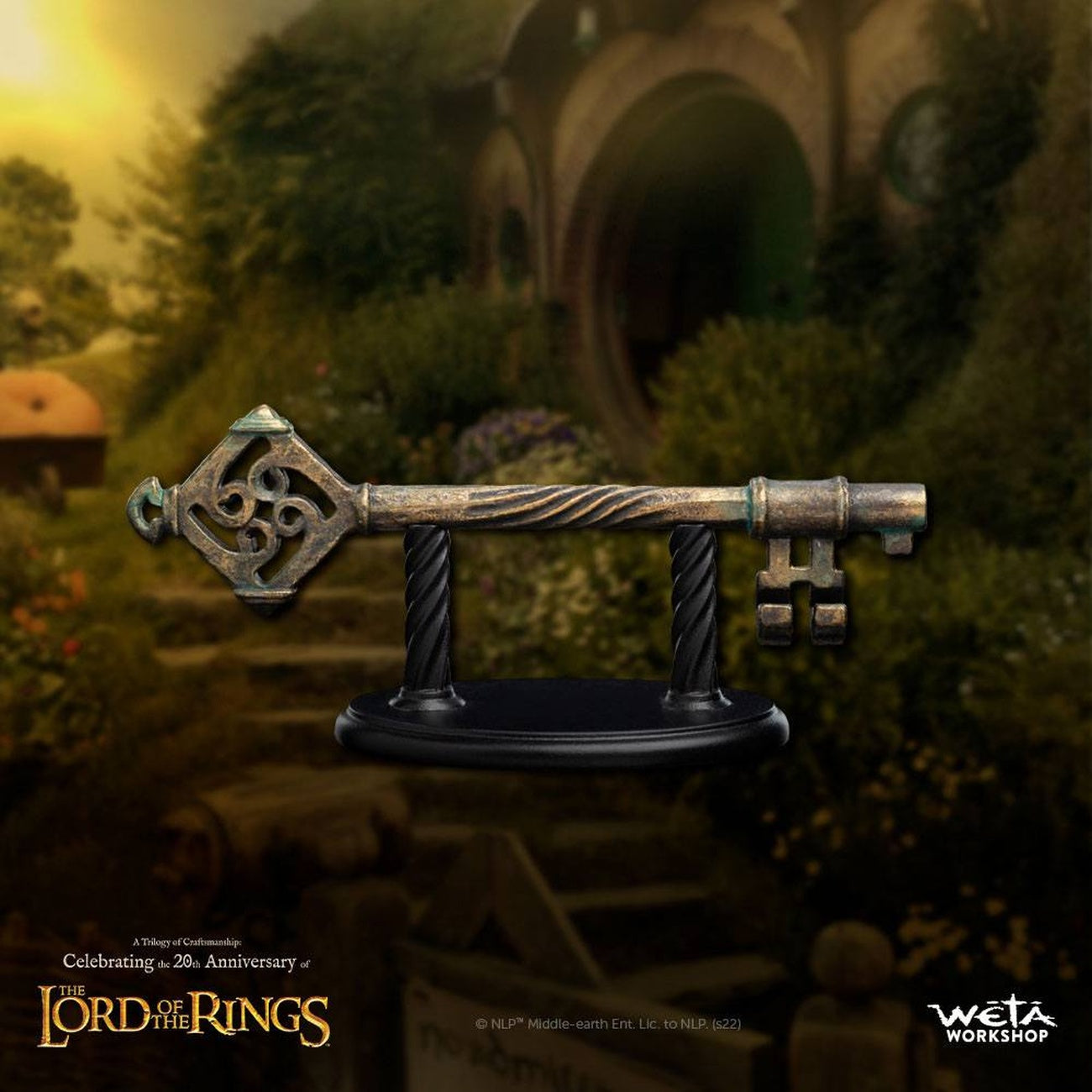Zdjęcie produktu Władca Pierścieni Replika 1:1 Klucz do Bag End 15 cm