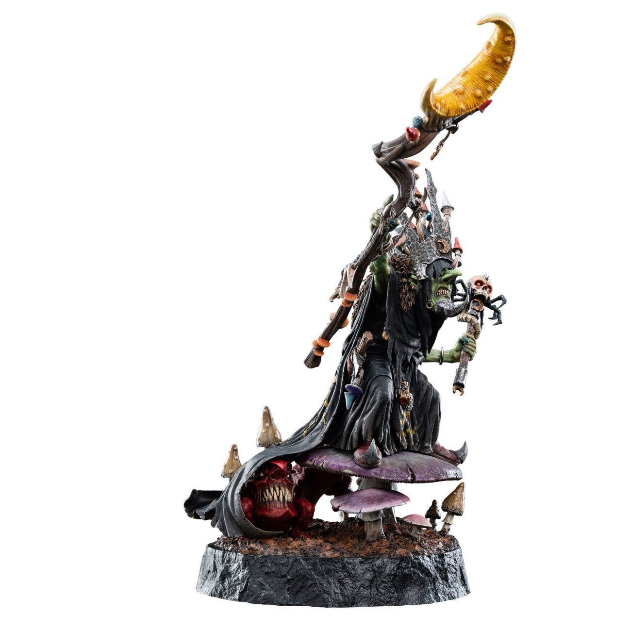 Zdjęcie produktu Warhammer: Age of Sigmar Figura 1/6 Skragrott the Loonking Limited Edition 41 cm