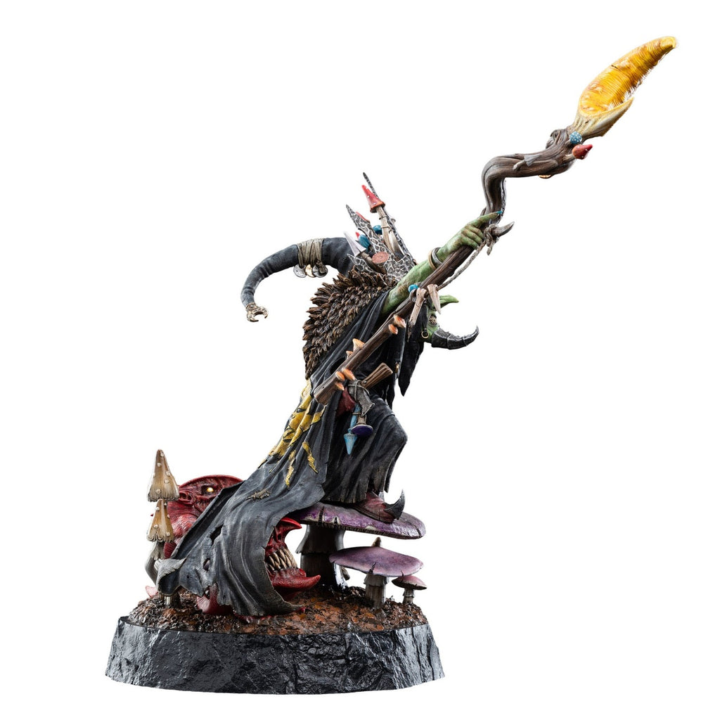 Zdjęcie produktu Warhammer: Age of Sigmar Figura 1/6 Skragrott the Loonking Limited Edition 41 cm