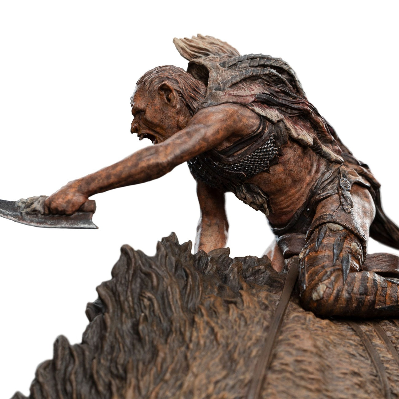 Zdjęcie produktu Władca Pierścieni mini figura Sharkû na wargu 18 cm