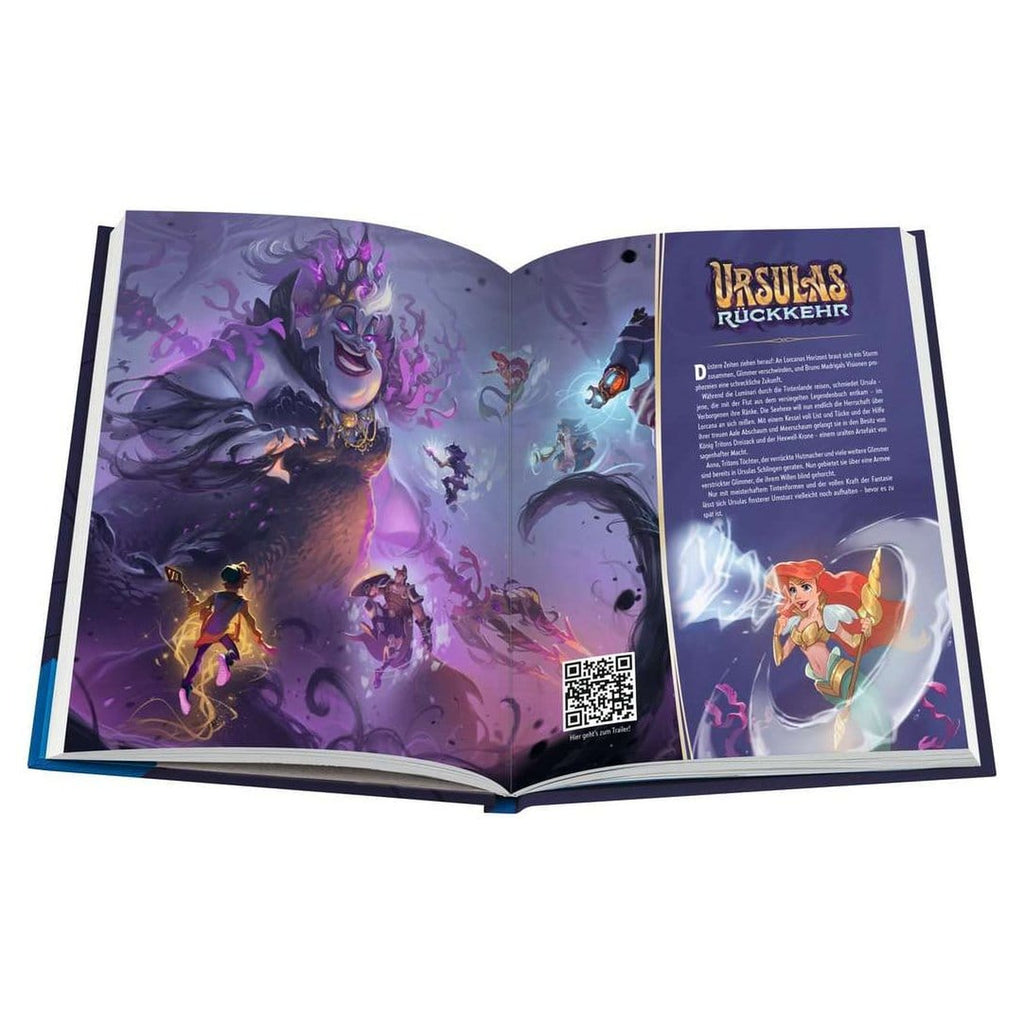 Zdjęcie produktu Disney Lorcana TCG Książka Oficjalny Przewodnik Kolekcjonera: Zestawy 1–4 *Wersja niemiecka*