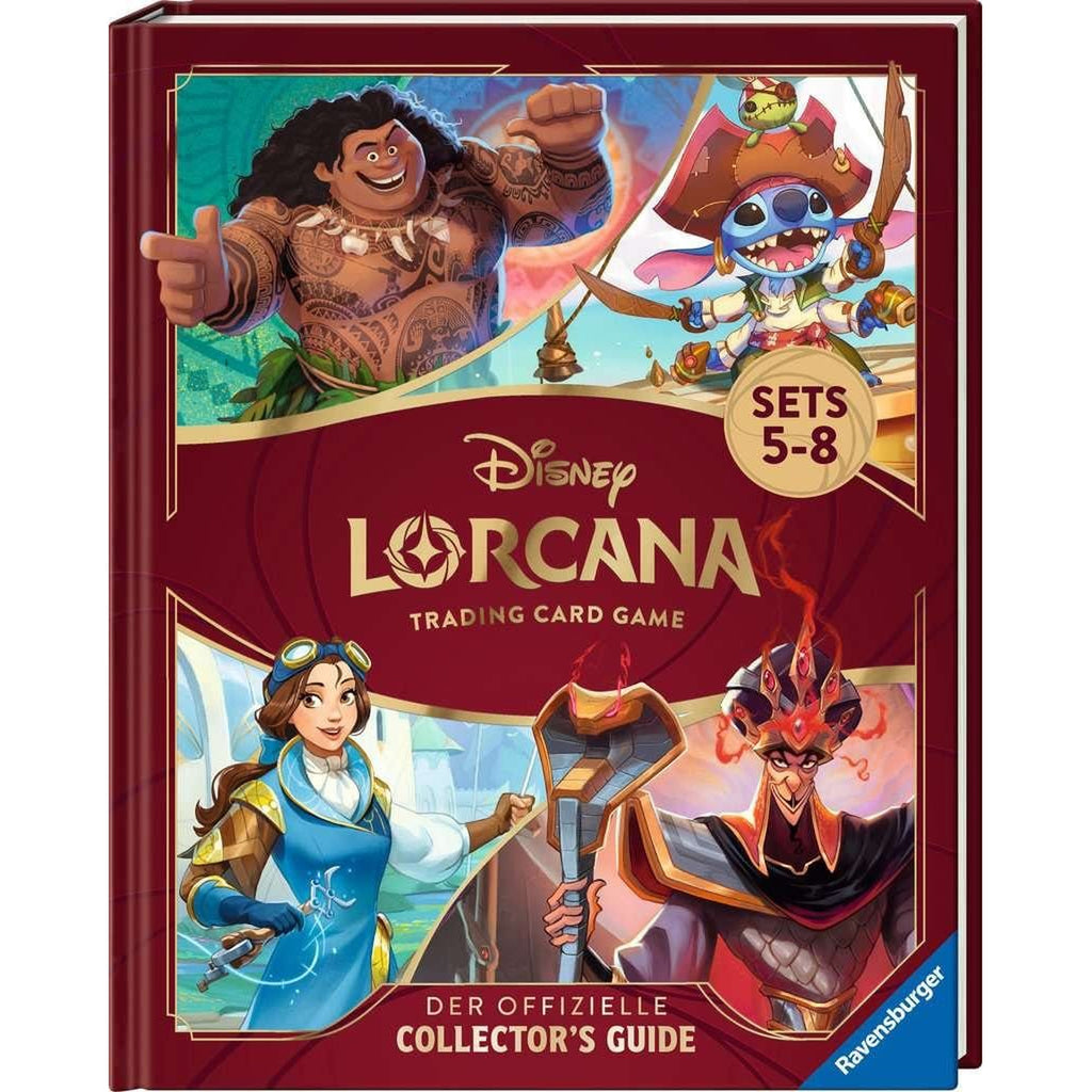 Zdjęcie produktu Disney Lorcana TCG Książka Oficjalny Poradnik Kolekcjonera: Zestawy 5-8 *Wersja niemiecka*