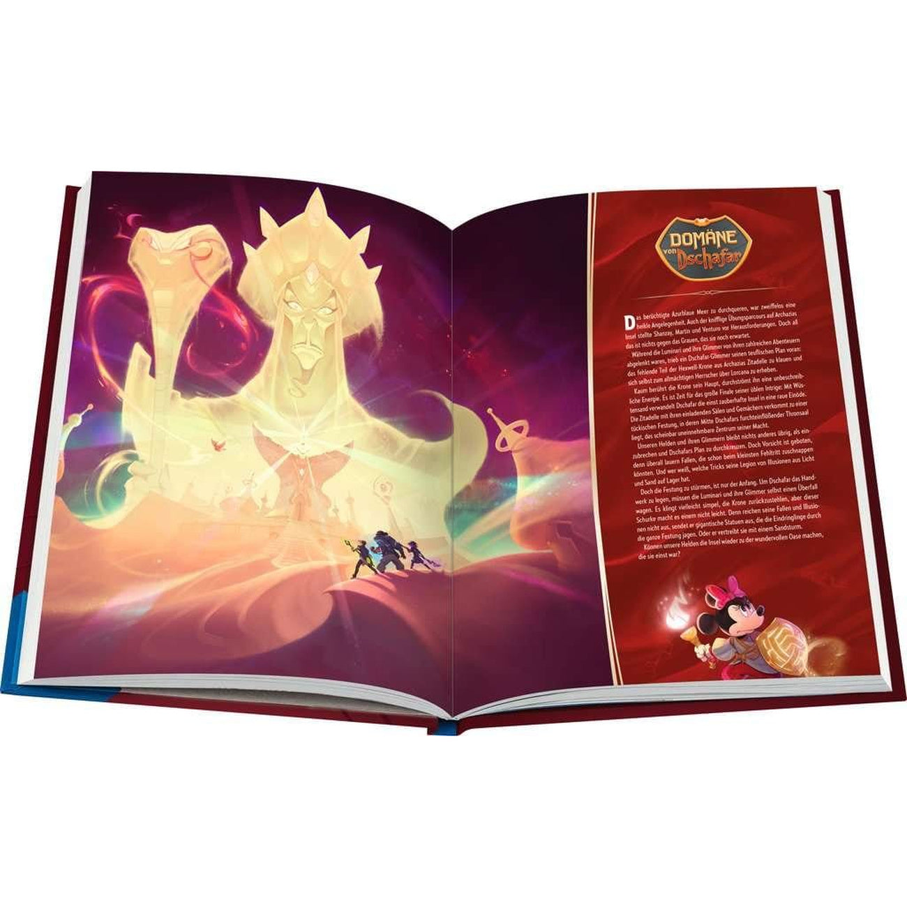 Zdjęcie produktu Disney Lorcana TCG Książka Oficjalny Poradnik Kolekcjonera: Zestawy 5-8 *Wersja niemiecka*