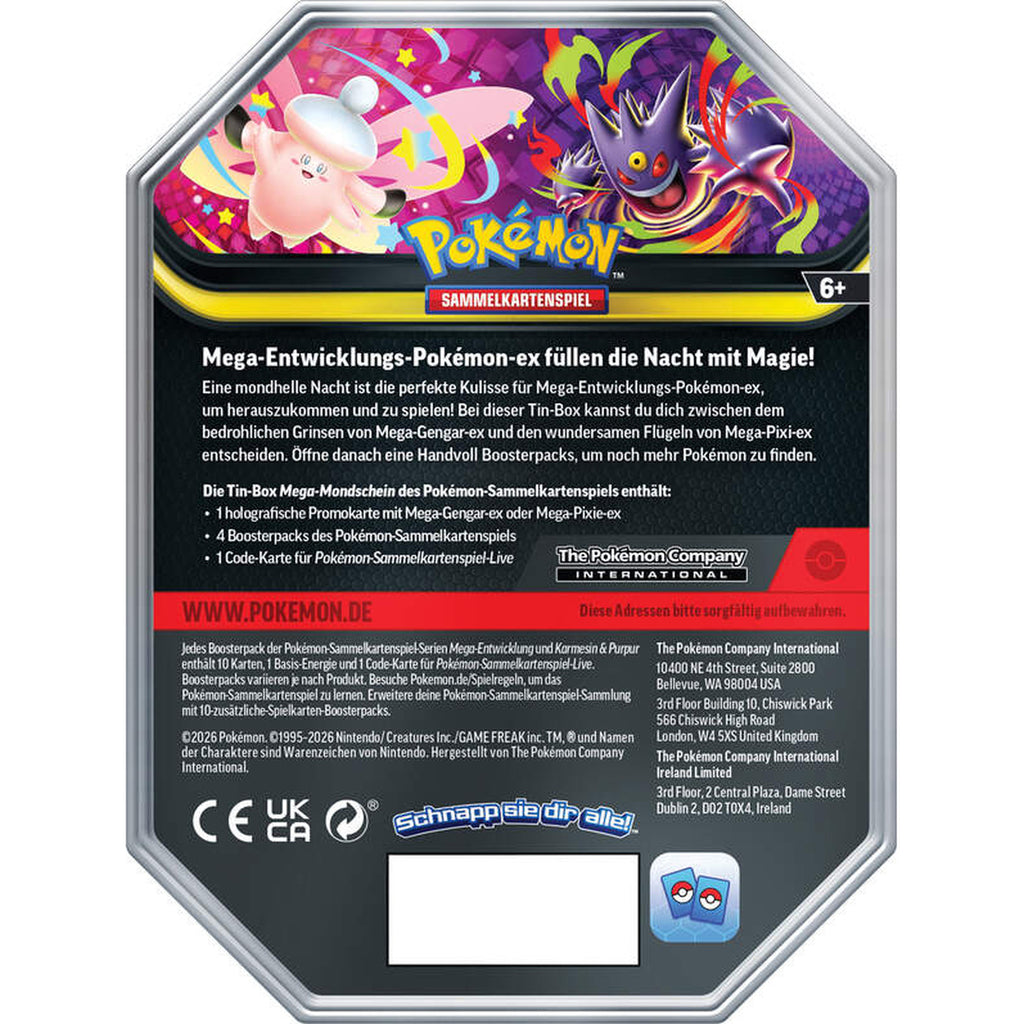 Zdjęcie produktu Pokémon – Pudełko z kartami kolekcjonerskimi Mega-Gengar-EX