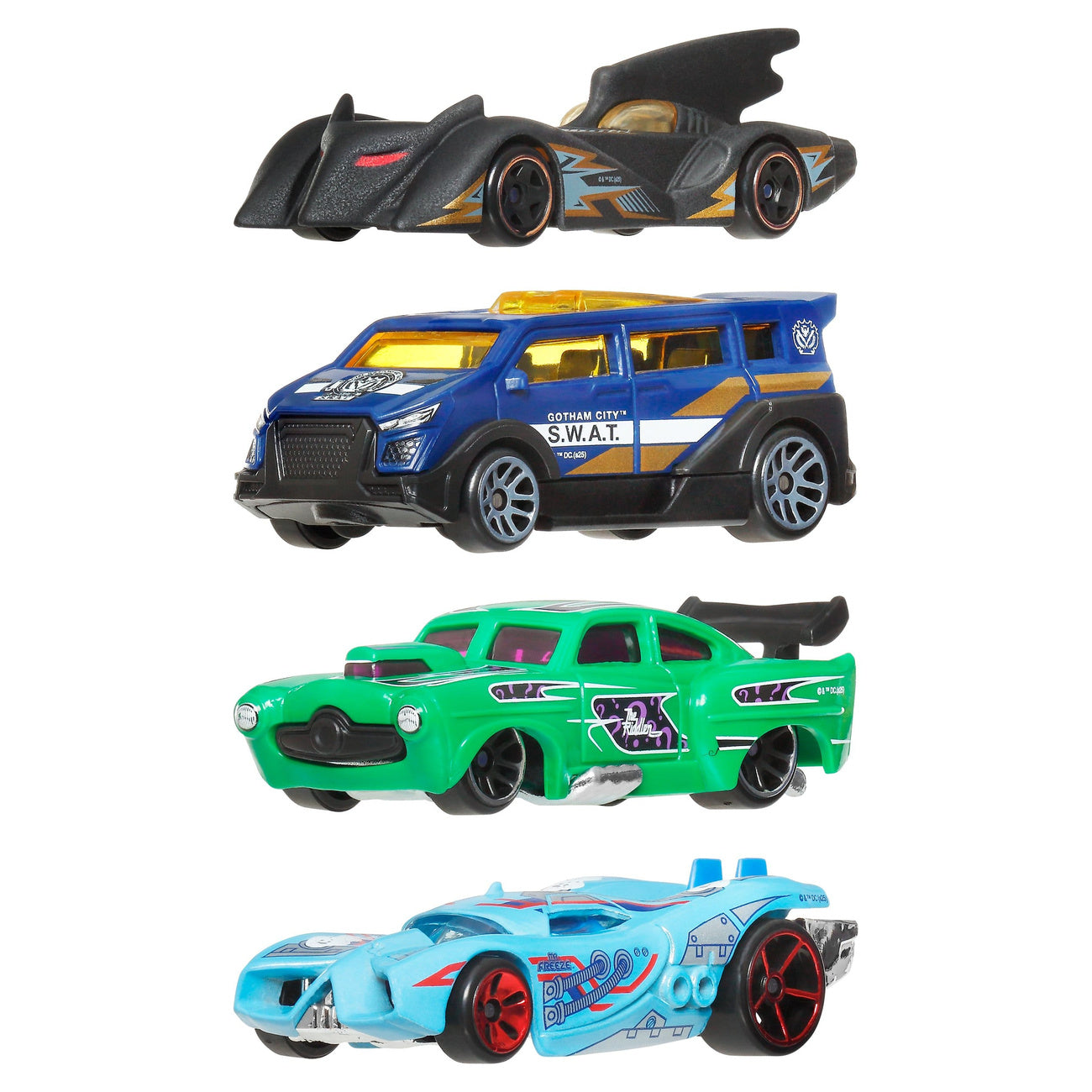 Zdjęcie produktu Batman Hot Wheels Silver Series pojazdy Die-Cast 1/64 asortyment 979T (24)