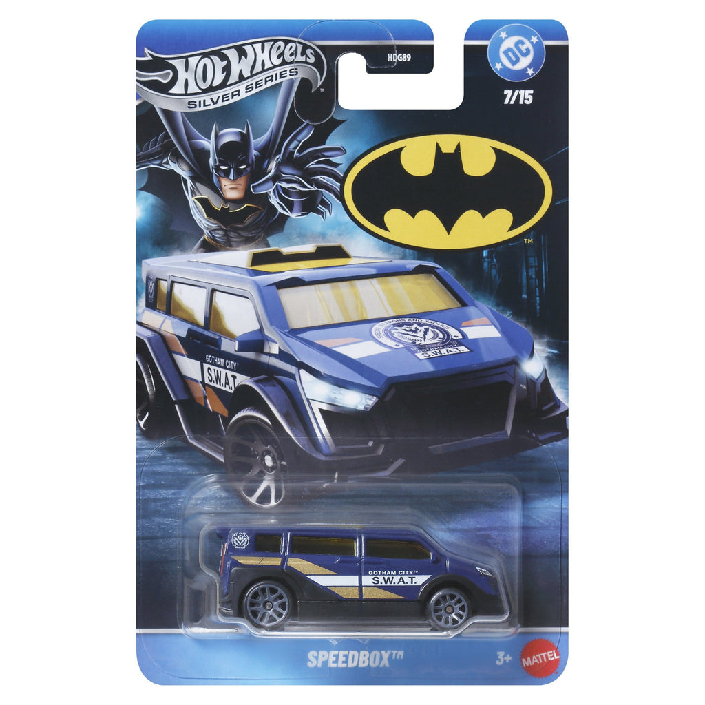 Zdjęcie produktu Batman Hot Wheels Silver Series pojazdy Die-Cast 1/64 asortyment 979T (24)