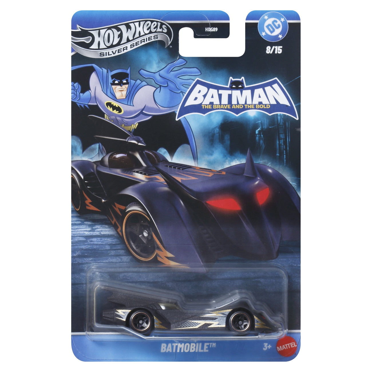 Zdjęcie produktu Batman Hot Wheels Silver Series pojazdy Die-Cast 1/64 asortyment 979T (24)