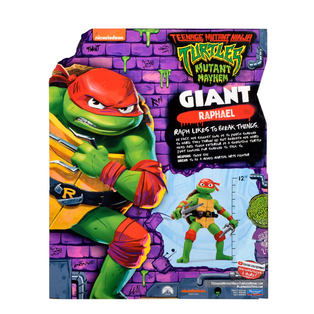 Product image Teenage Mutant Ninja Turtles: Mutant Mayhem Giant Raphael Action Figure 30 cm