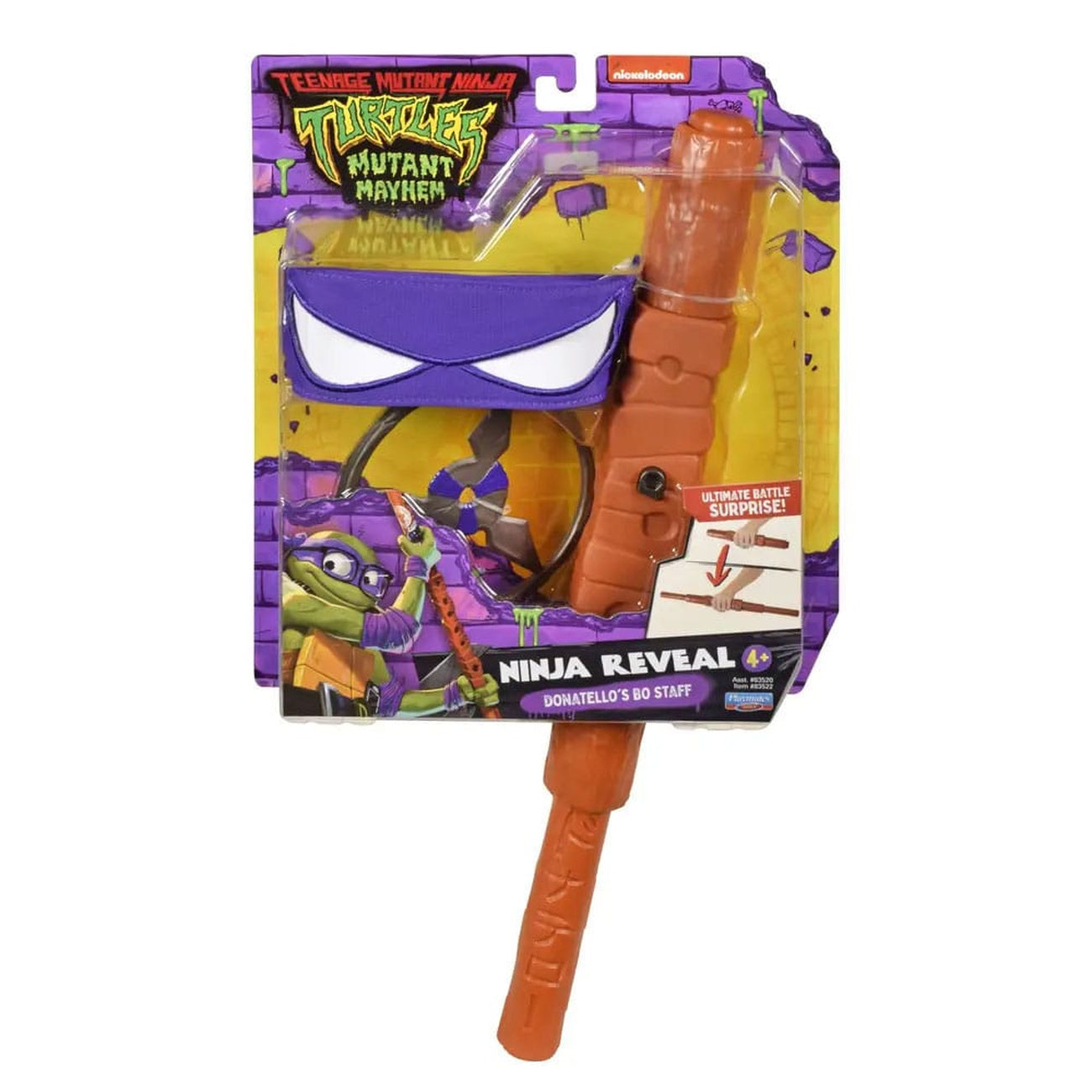 Zdjęcie produktu Teenage Mutant Ninja Turtles: Mutant Mayhem Transformujący kij bō Donatella