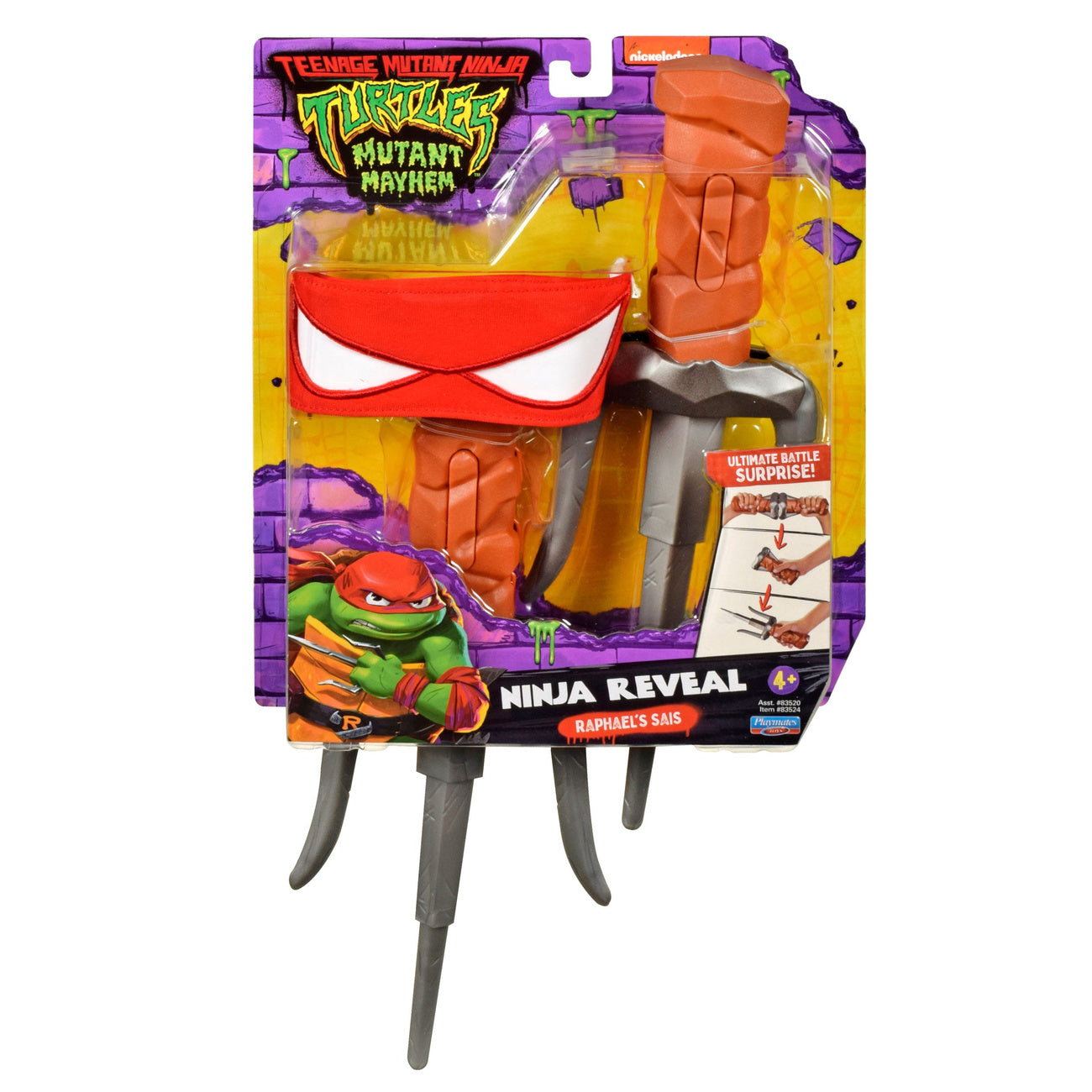 Zdjęcie produktu Teenage Mutant Ninja Turtles: Mutant Mayhem Raphael Transforming Sai