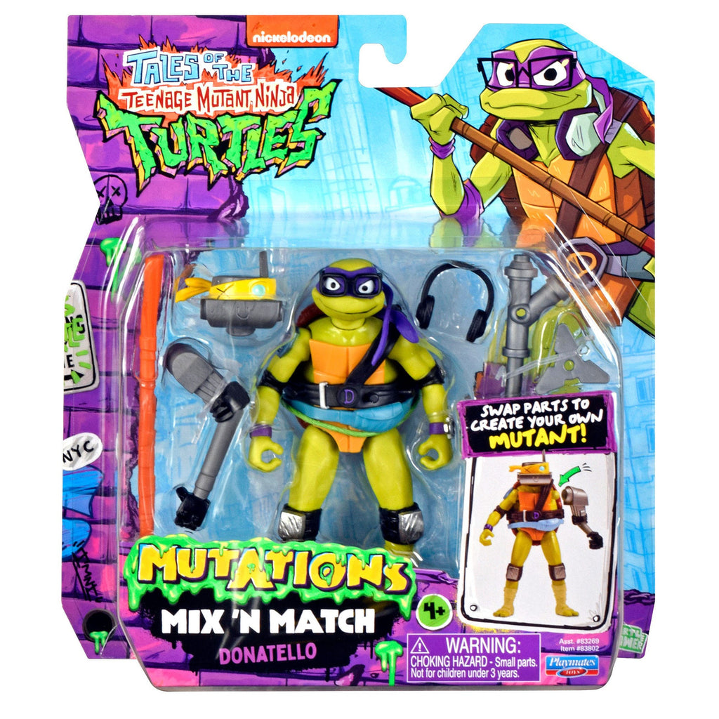 Product image Tales of the Teenage Mutant Ninja Turtles Mix 'n Match Action Figure Donatello 12 cm