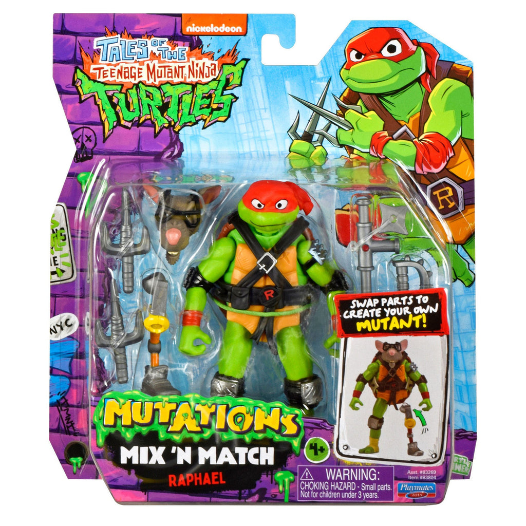 Zdjęcie produktu Przygody Teenage Mutant Ninja Turtles figurka akcji Mix 'n Match Raphael 12 cm