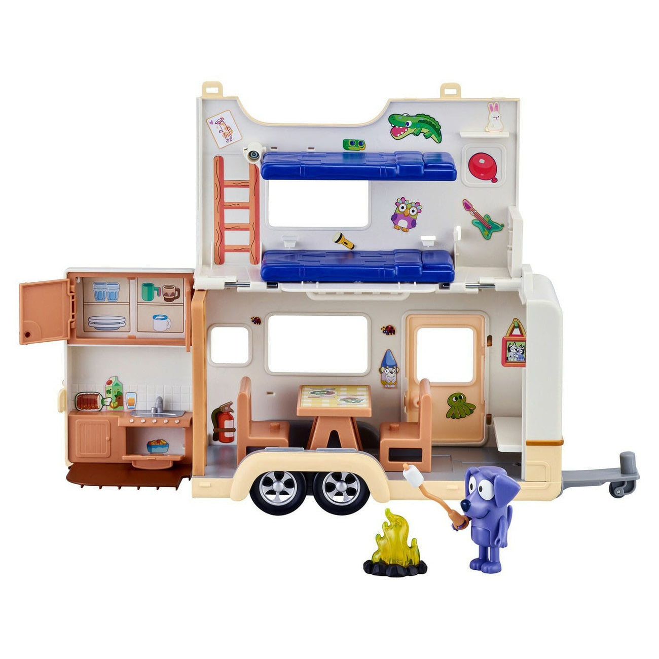 Zdjęcie produktu Figurka akcji Bluey z pojazdem – Bluey Caravan