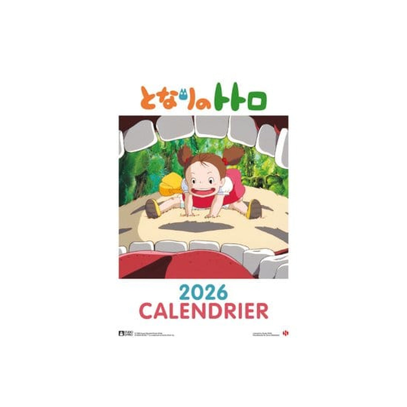 Product image My Neighbor Totoro Calendar 2026 *French Version*