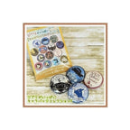 Zdjęcie produktu Przypinki Studio Ghibli Name Tags beżowe 3 cm Blind Box zestaw (14)