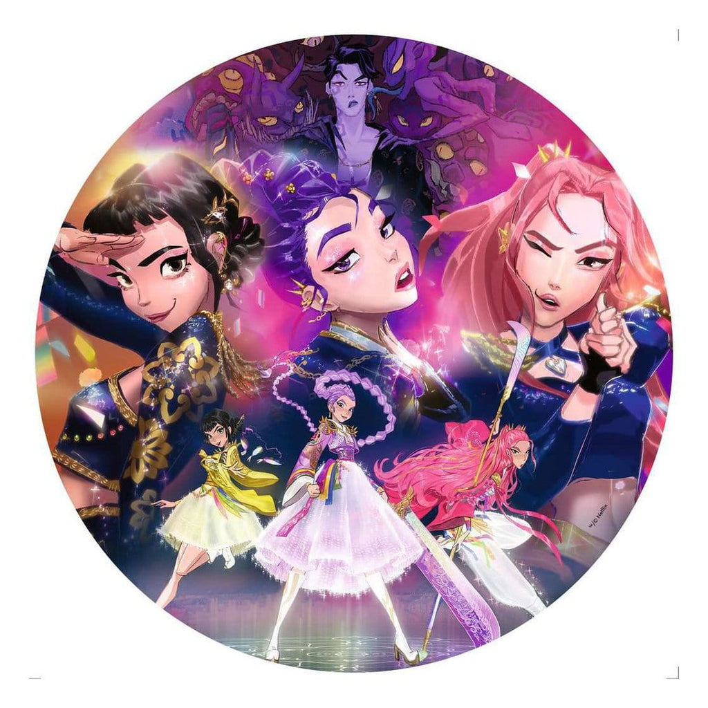Zdjęcie produktu KPop Demon Hunters Okrągłe puzzle For the fans! (500 elementów)