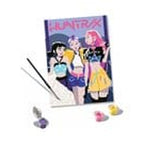 Zdjęcie produktu KPop Demon Hunters CreArt Zestaw Malowanie po Numerach Huntrix