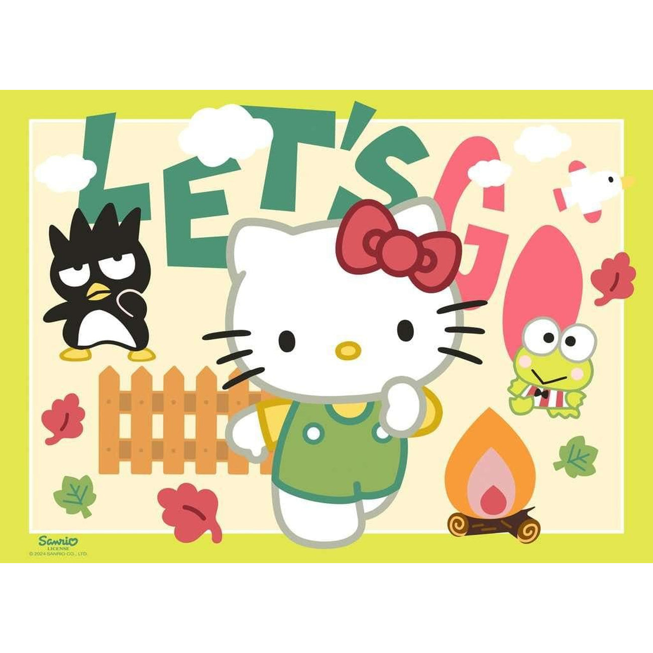 Zdjęcie produktu Puzzle Hello Kitty zestaw 4 szt. Do dzieła, Hello Kitty! (4x100 elementów)